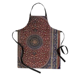 پیش بند آشپزخانه مدوپد طرح فرش قم لچک و ترنج مدل C-Ghom020
