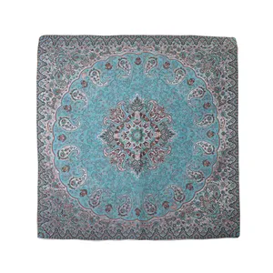 رومیزی ترمه طرح نسترن مدل SABZABI1/1CH