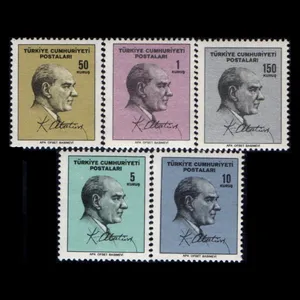 تمبر یادگاری مدل خارجی مجموعه 5 عددی