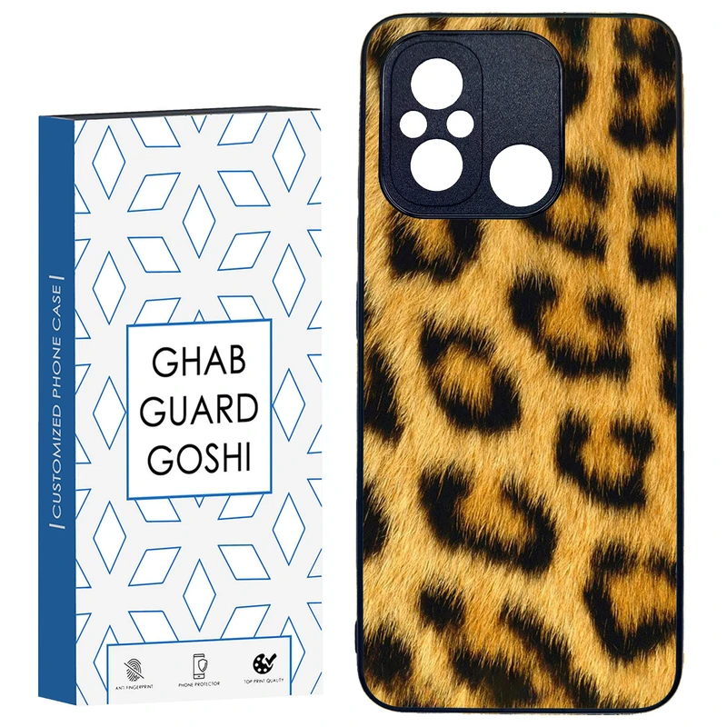 کاور قاب گارد گوشی طرح پلنگی کد TPU-074 مناسب برای گوشی موبایل شیائومی REDMI 12C / POCO C55