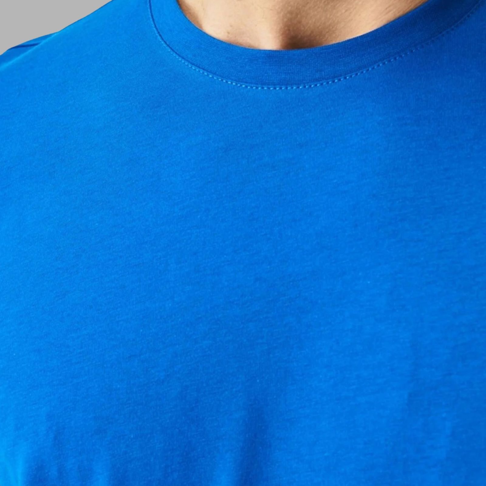 تی شرت آستین کوتاه ورزشی مردانه نوزده نودیک مدل بیسیک TS01 BL -  - 6