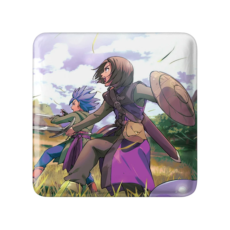 پیکسل خندالو طرح بازی دراگون کوئست (Dragon Quest) مدل مربعی کد 35246