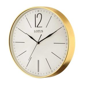 نقد و بررسی ساعت دیواری لوتوس مدل M-7712-GOLD-NOLAN توسط خریداران