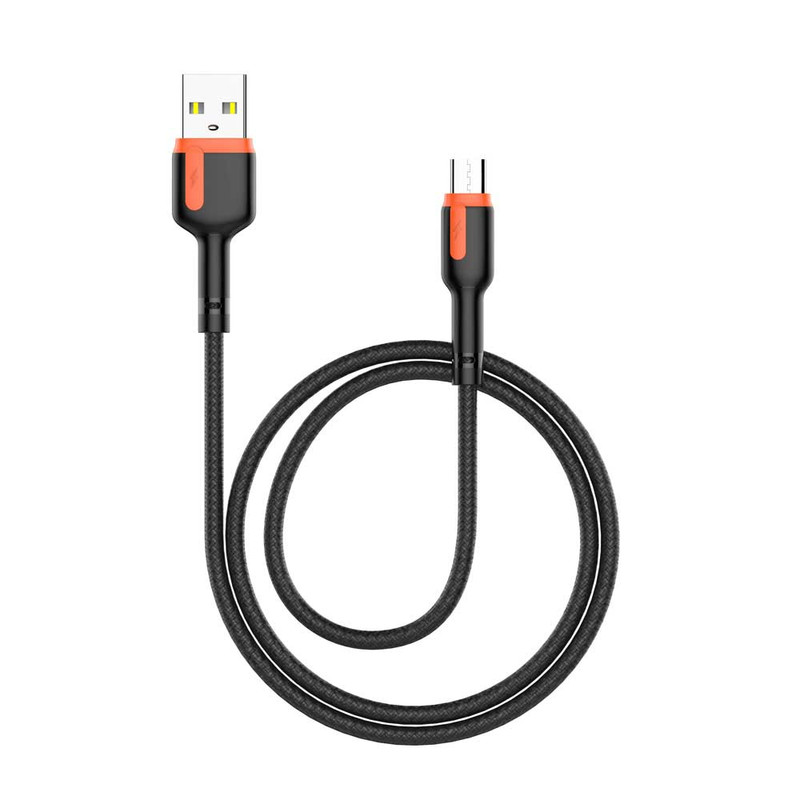 کابل تبدیل USB به microUSB الدینیو مدل LS-531 طول 1 متر