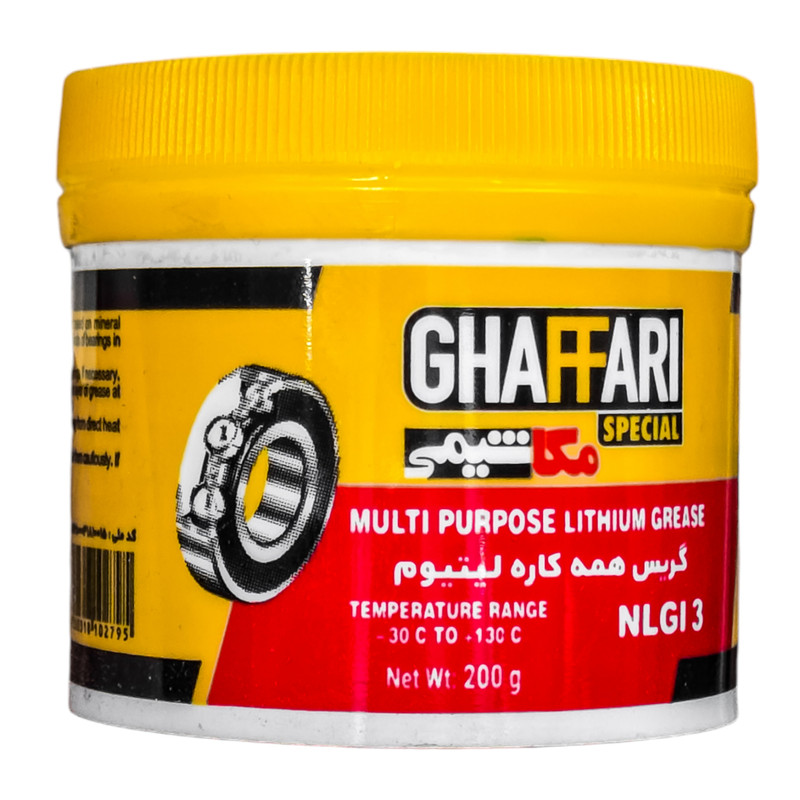 گریس غفاری مدل نسوز وزن ۲۰۰ گرم