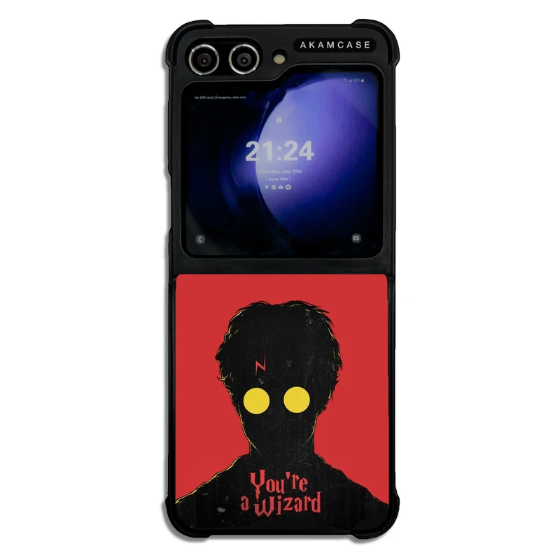 کاور آکام مدل AMC-WSGZFLIP5-HARRY POTTER-35 مناسب برای گوشی موبایل سامسونگ Galaxy Z Flip 5