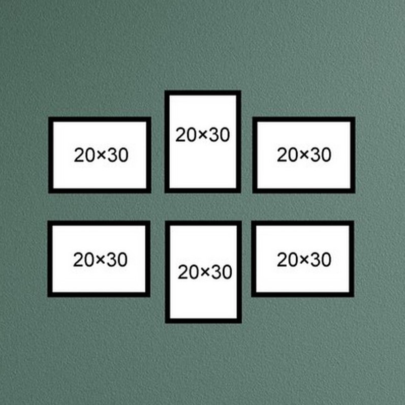 قاب عکس بکلیت مدل 215T مجموعه شش عددی