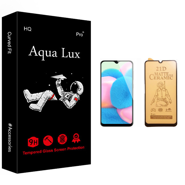 محافظ صفحه نمایش سرامیکی آکوا لاکس مدل +Pro مناسب برای گوشی موبایل سامسونگ Galaxy A30s