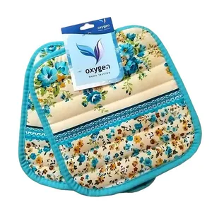 دستگیره آشپزخانه اکسیژن مدل گل کد 012 بسته 2 عددی