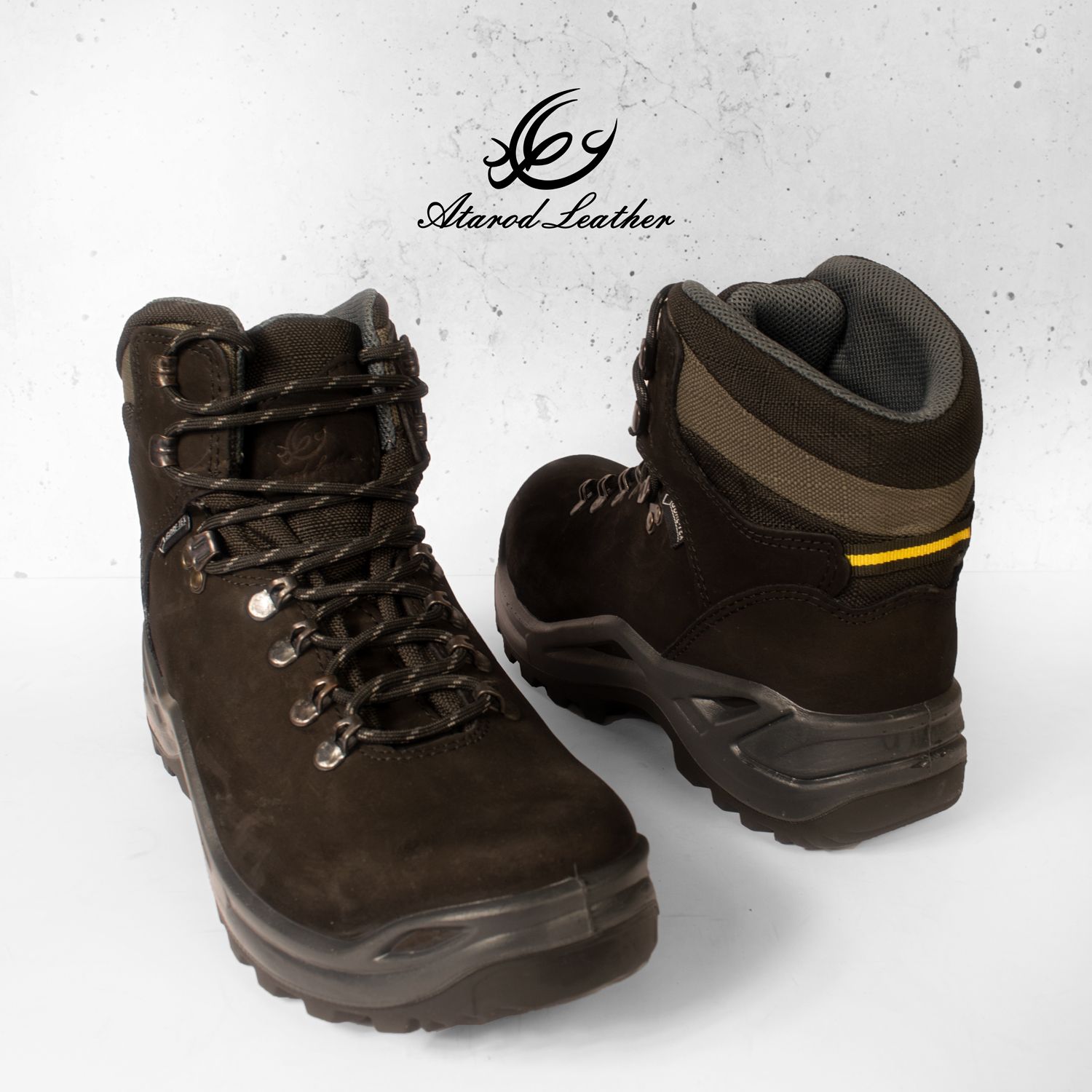کفش کوهنوردی چرم عطارد مدل چرم طبیعی کد SHK05 -  - 9
