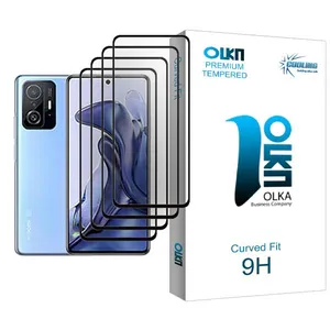 Cooling Olka Glass MIX004 Screen Protector For Xiaomi 11T Pack Of 4