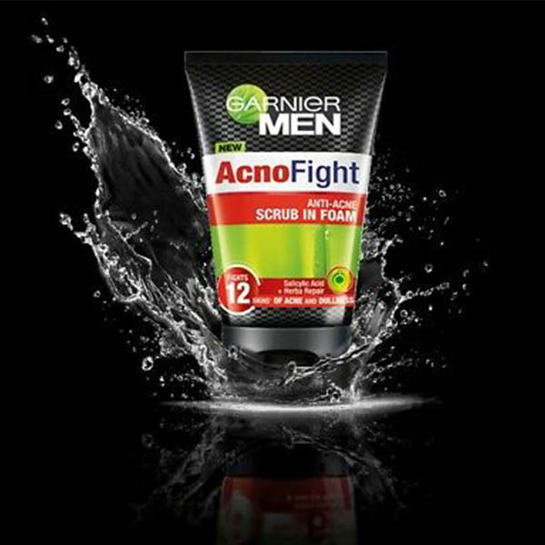 فوم لایه بردار گارنیه مدل Acno Fight 12 حجم 100 میلی لیتر