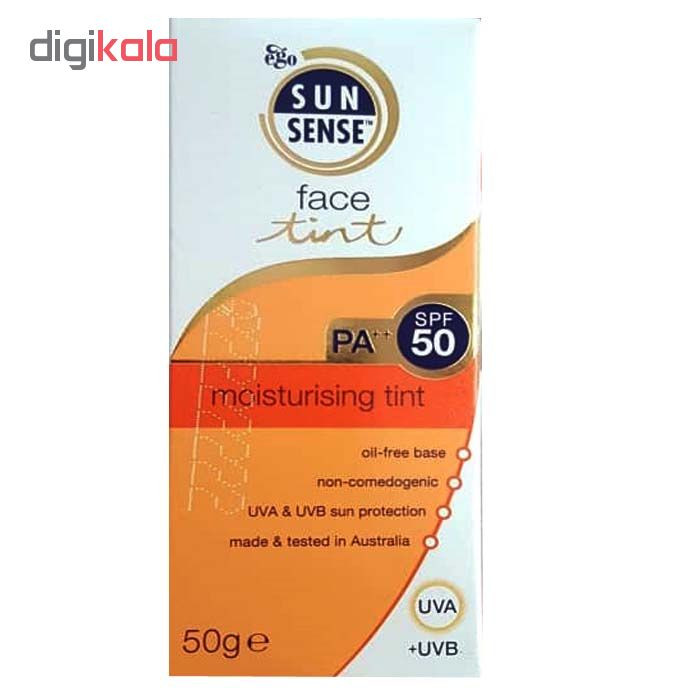کرم ضد آفتاب سان سنس مدل Face حجم 50 میلی لیتر کرم ضد آفتاب سان سنس مدل Face حجم 50 میلی لیتر