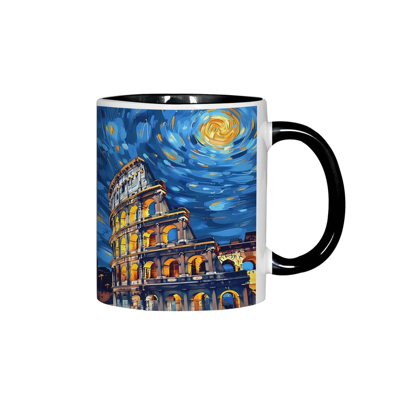 ماگ ژالینو طرح شب پر ستاره رم کد 001