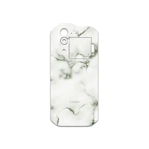 MAHOOT  Blanco-Smoke-Marble Cover Sticker for cat S60
