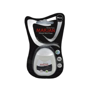 نخ دندان مرجان مدل WAXED MINT