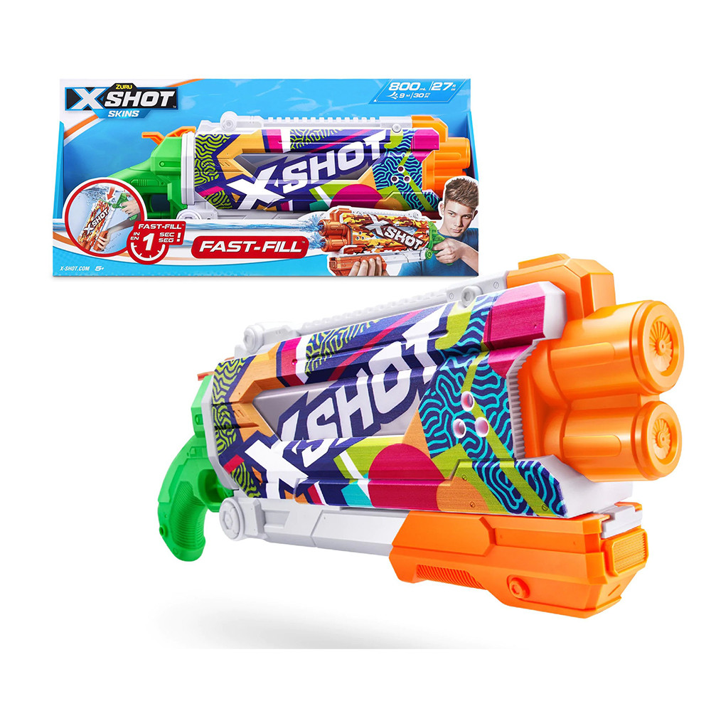 تفنگ آب پاش زورو مدل X-Shot Ripple