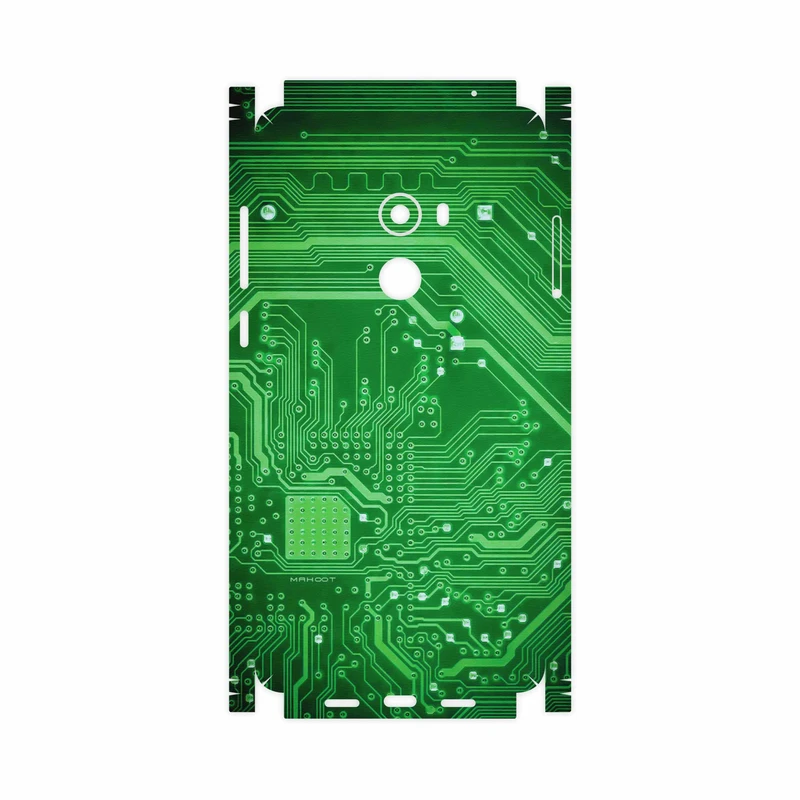 برچسب پوششی ماهوت مدل Green-Printed-Circuit-Board-FullSkin مناسب برای گوشی موبایل شیائومی Mi Mix 2