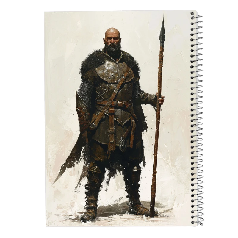 دفتر ژورنال نویسی 50 برگ مدوپد مدل نقطه ای طرح بازی تاج و تخت GOT کد DF14347