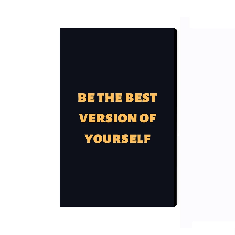 تابلو شاسی عرش مدل فانتزی انگیزشی Be the Best Version of yourself کد As3042