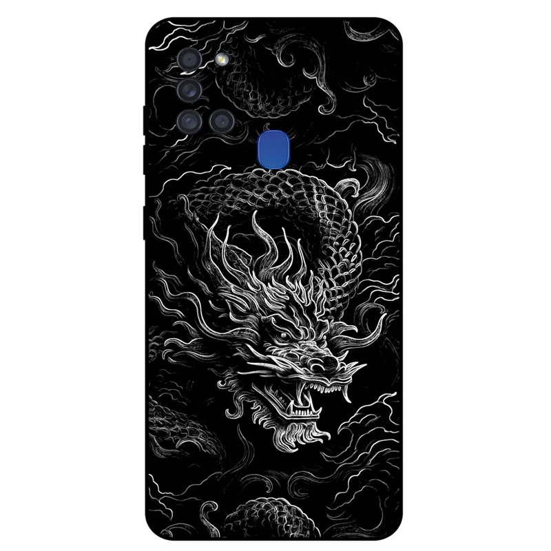 کاور مگافون طرح اژدها مدل 1897 مناسب برای گوشی موبایل سامسونگ Galaxy A21 S         