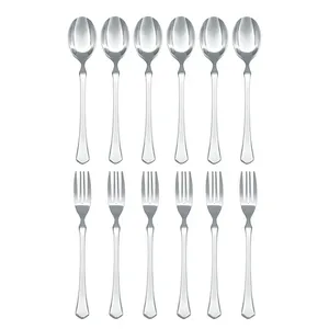 سرویس قاشق و چنگال 12 پارچه 6 نفره وینتو مدل 001