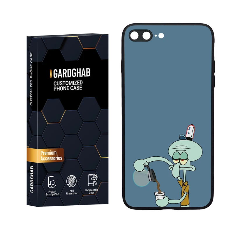 کاور گارد قاب مدل دورژله ای فانتزی مناسب برای گوشی موبایل اپل iPhone 7 Plus / 8 plus