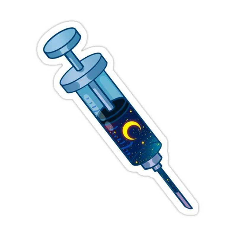 استیکر لپ تاپ طرح آمپول کد 2473