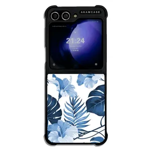 AKAM AMC-WSGZFLIP5-LEAVES-30 Cover For Samsung Galaxy Z Flip 5
