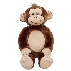 عروسک طرح میمون مدل Build a Bear Monkey کد SZ6/435 ارتفاع 48 سانتی‌متر
