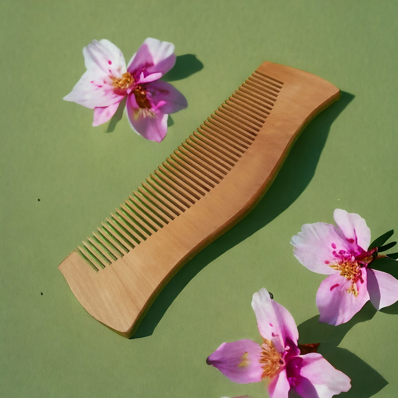 شانه مو مدل چوبی مجموعه 3 عددی
