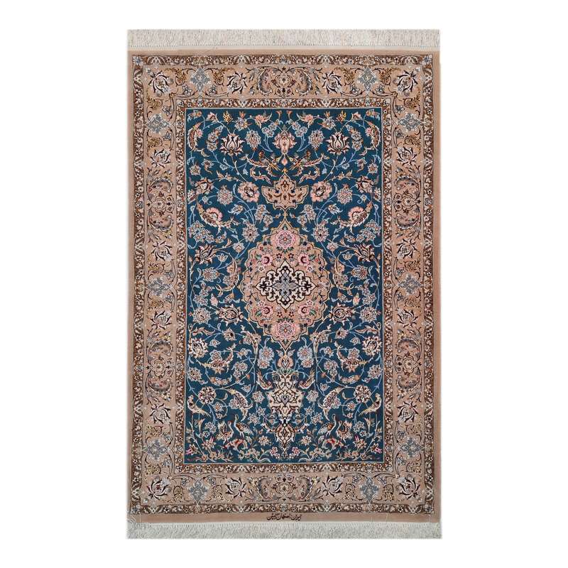فرش دستبافت دو متری اصفهان آبتین کد 851