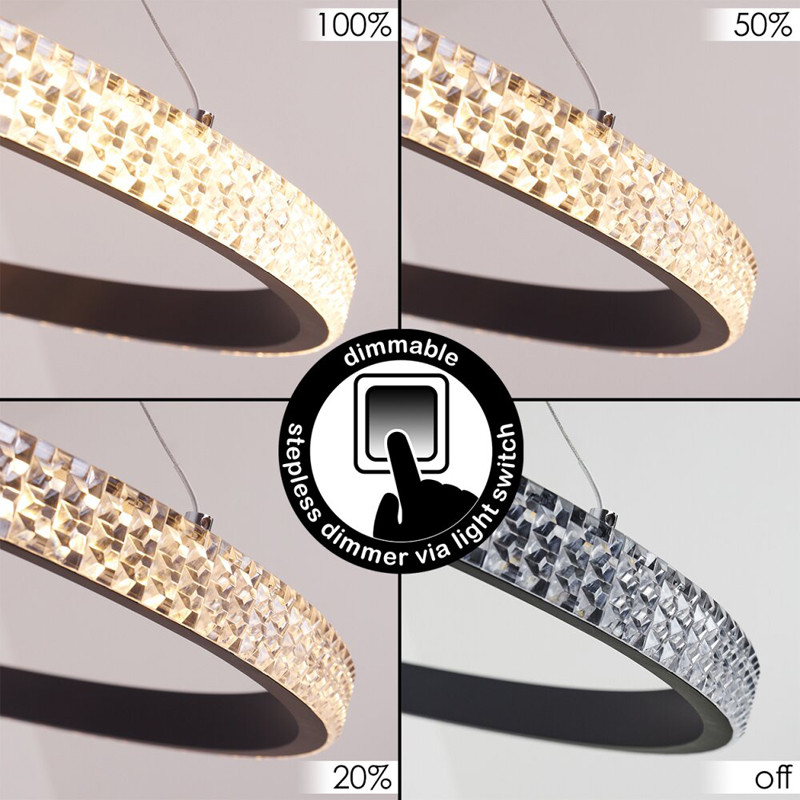 لوستر ام کی لایتینگ مدل مدرن کد NK3