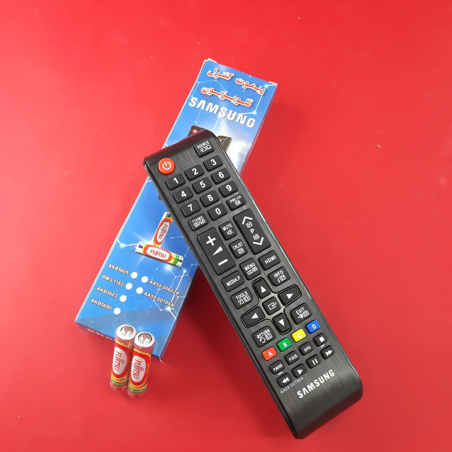 ریموت کنترل تلویزیون  مدل AA59-00786A به همراه باتری