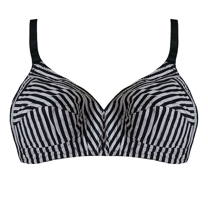 سوتین بالکنی زنانه مدل تترون راه راه