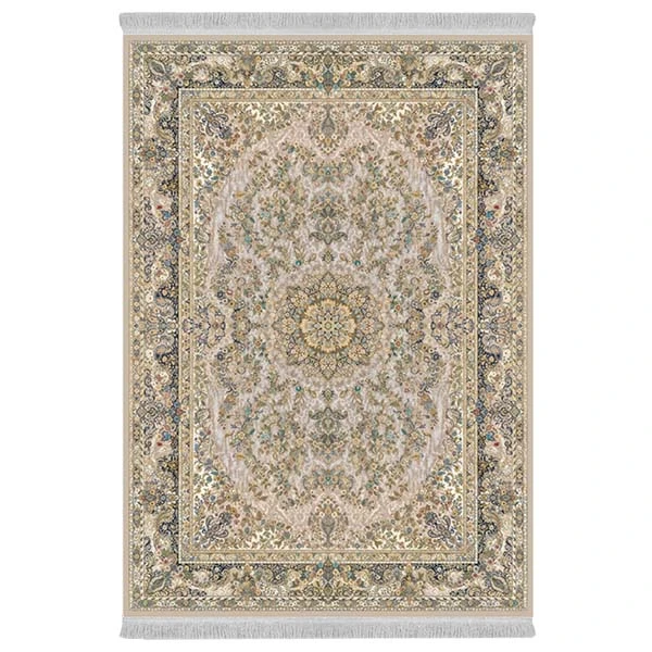 فرش پارچه‌ای دفه مدل فرشینه هازان مخمل طرح فانتزی کد 3310