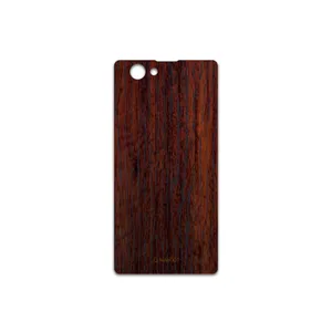 MAHOOT Red-Wood Cover Sticker for Sony Xperia Z1 Compact