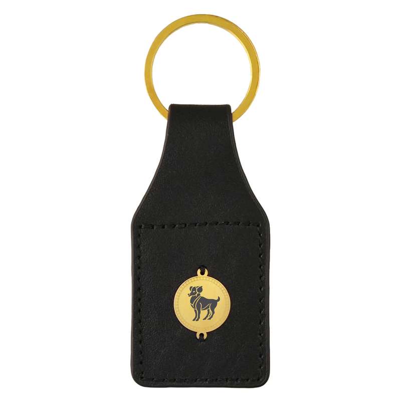 جاکلیدی طلا 18 عیار مردانه لیردا مدل ماه تولد فروردین  9012