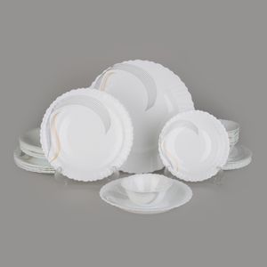 نقد و بررسی سرویس غذاخوری 25 پارچه گلدن اوپال مدل شمل کد Carine توسط خریداران