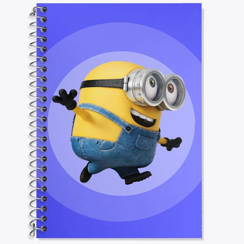 دفتر لغت 50 برگ خندالو مدل مینیون Minions کد 2442