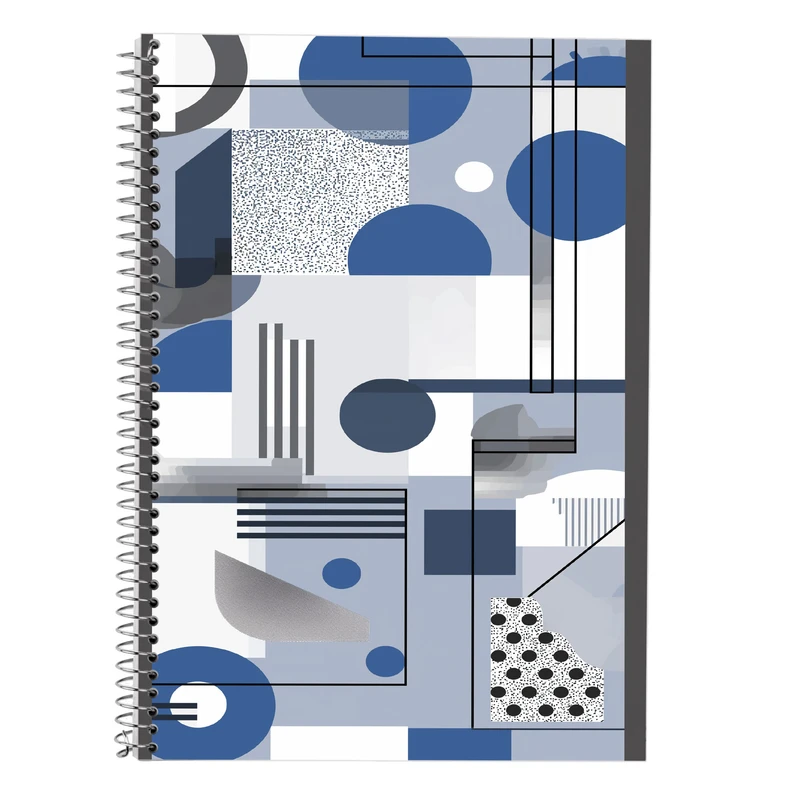 دفتر زبان 50 برگ مدوپد مدل سه خط طرح فانتزی کد DF13762