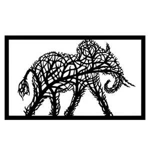دیوارکوب طرح فیل کد M112