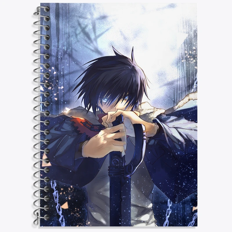 دفتر زبان 50 برگ خندالو مدل سه خط طرح ویو انیمه آکامه گا کیل کد 31900