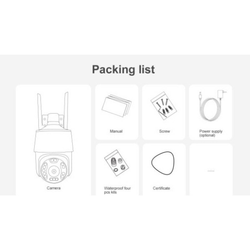 دوربین مداربسته تحت شبکه وی استار کم مدل S668