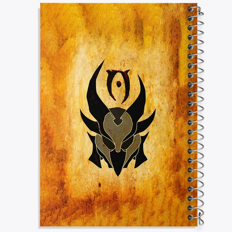 دفتر نت موسیقی 50 برگ خندالو مدل بازی اسکایریم (Skyrim) کد 32764