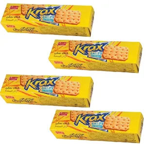 کراکر نمکی کراکس دو قلو شیرین عسل - 140 گرم بسته 4 عددی