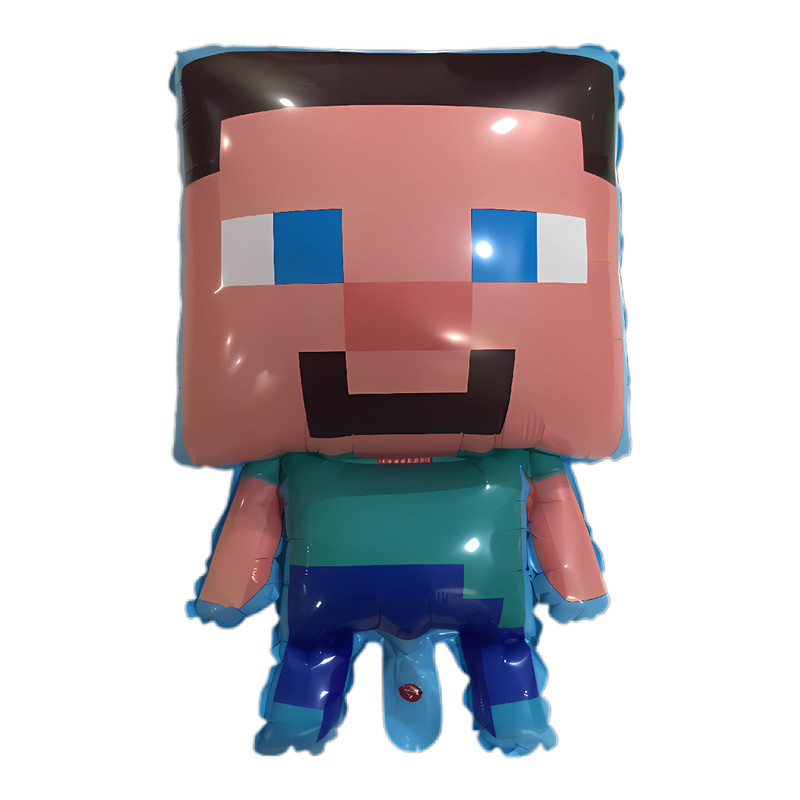 بادکنک فویلی مستر تم مدل ماینکرافت پلاس