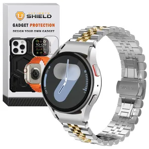Ultimate Shield band model 5Row SLV2C BTN suitable for Samsung Galaxy Watch 4 Classic 42mm / Watch 4 Classic 46mm / Watch 6 Classic 43mm / Watch 6 Classic 47mm