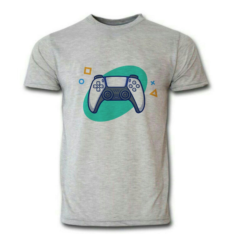 تیشرت آستین کوتاه مردانه کد 12 رنگ طوسی