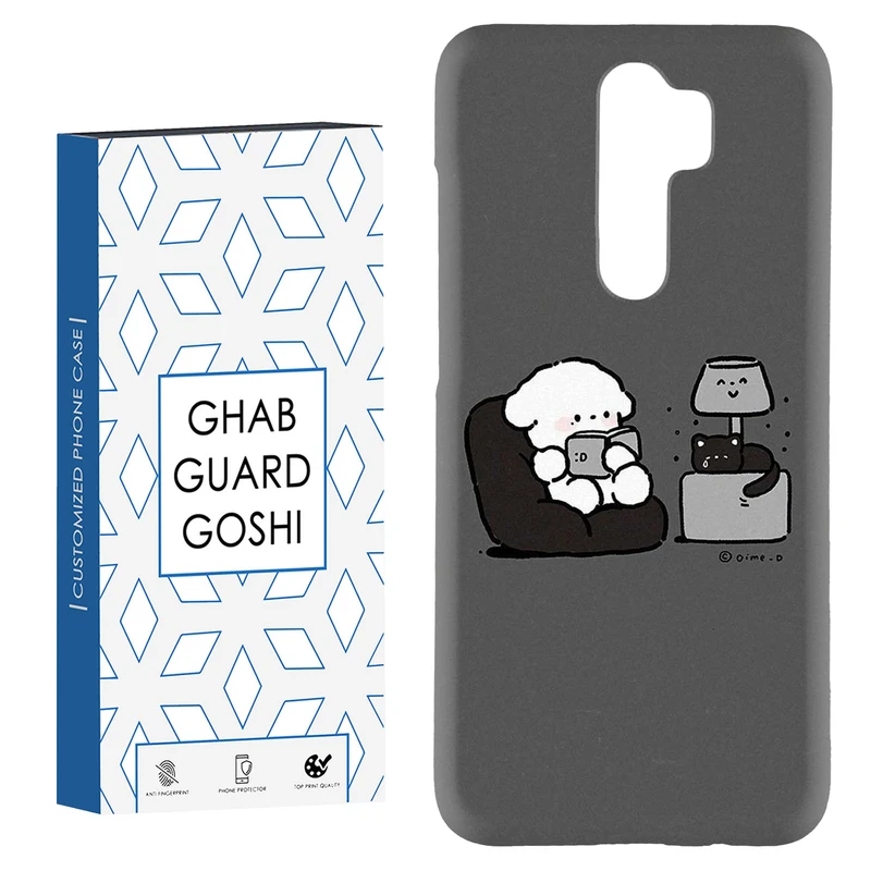 کاور قاب گارد گوشی طرح خرسو گربه کد Dimo-849 مناسب برای گوشی موبایل شیائومی Redmi 9 / Redmi 9 Prime